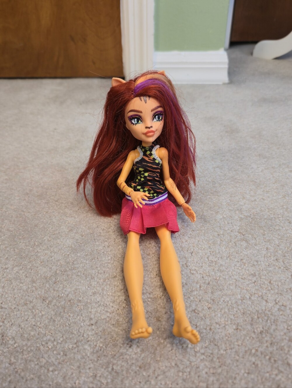Monster High Toralei Buried Secrets Scaremester Doll - No Box